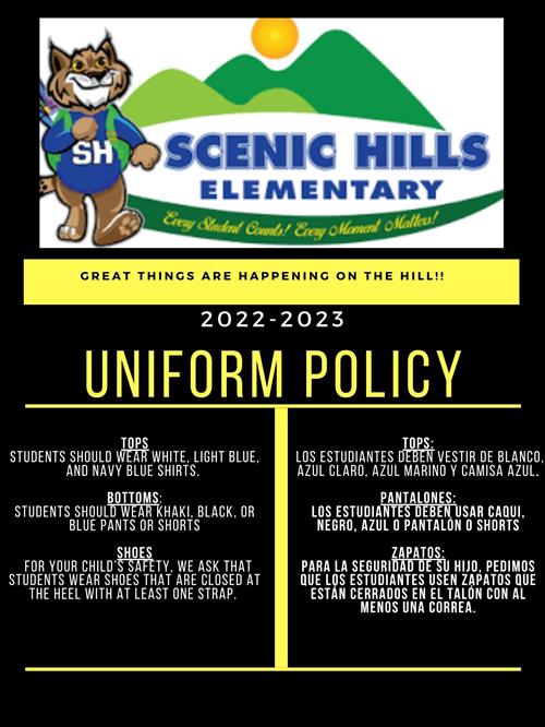 2022-23 School Uniform Policy